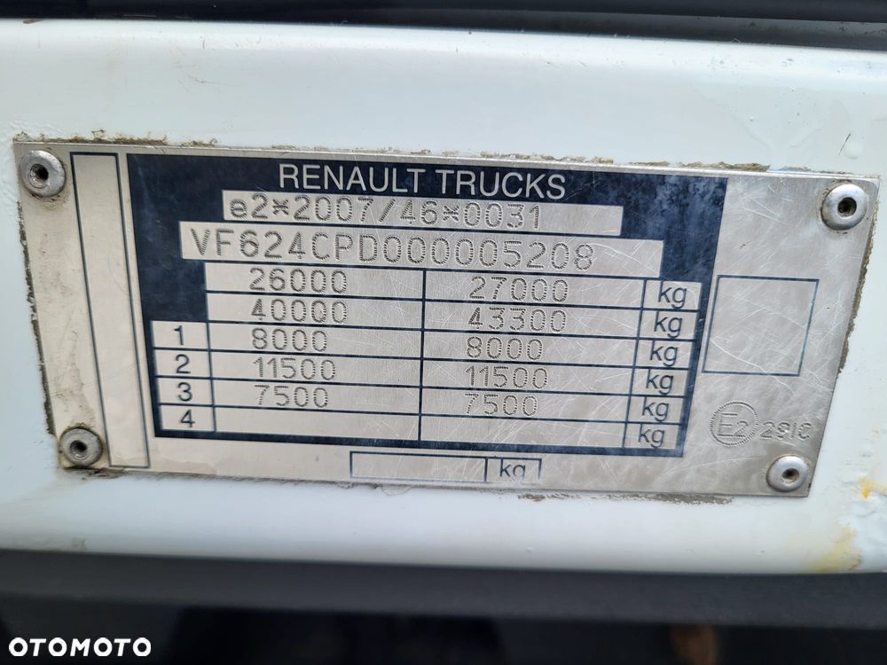 Renault Premium 380 DXI Autocysterna Stokota LGBF Sening Krajowa - 21