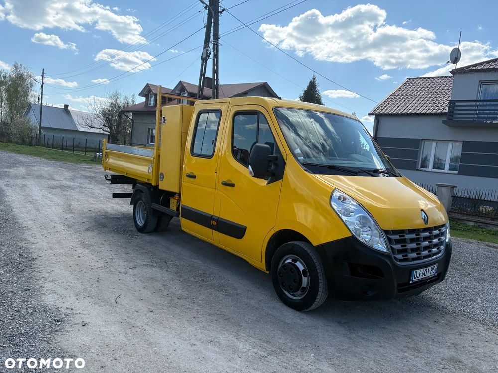 Renault MASTER 150dCi | WYWROTKA | DOKA | 7 OSOBOWY | DMC 3500KG | SPROWADZONY - 10