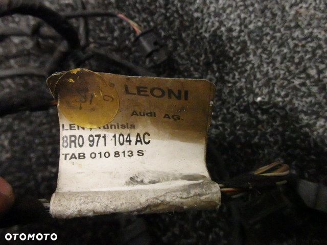 AUDI Q5 8R WIĄZKA CZUJNIKÓW PARKOWANIA PDC TYŁ ZDERZAK 8R0971104 RAF-AUTO CZĘŚCI - 2