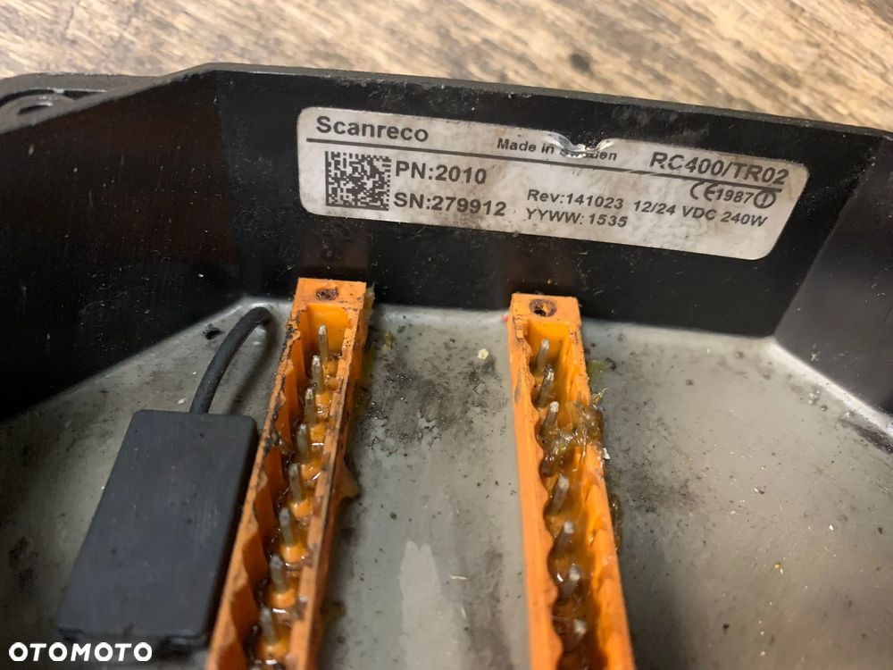 Elektronika Odbiornika Scanreco G2 stan nieznany RC400/TR02 12/24V 240W 279912 - 2