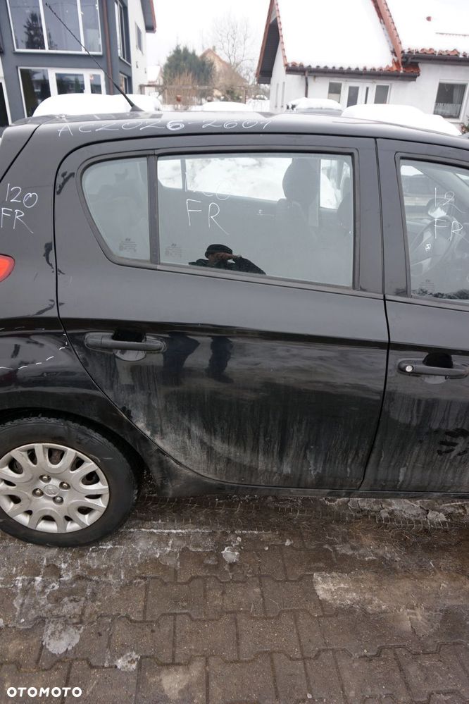 DRZWI TYLNE PRAWE I20 I 5D HB FR  CZARNY HYUNDAI 2008-2012 - 1