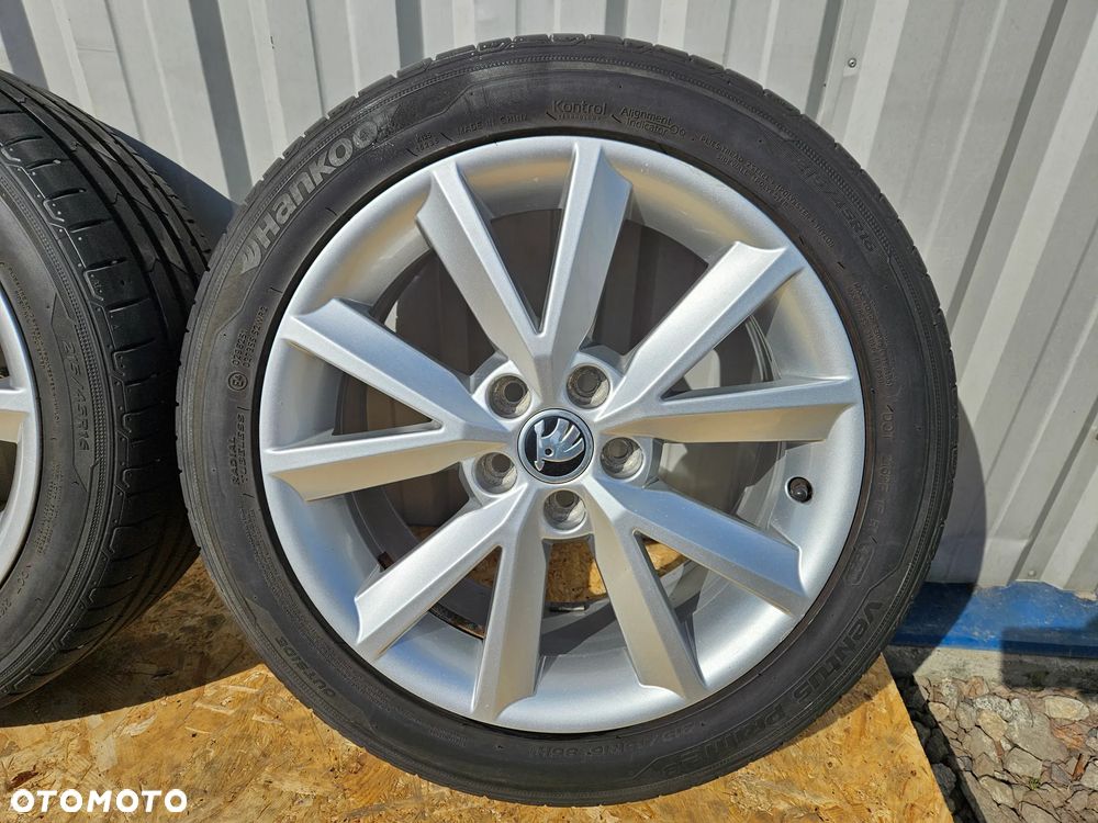 skoda fabia III koła felgi aluminiowe 16 5JA601025P - 3