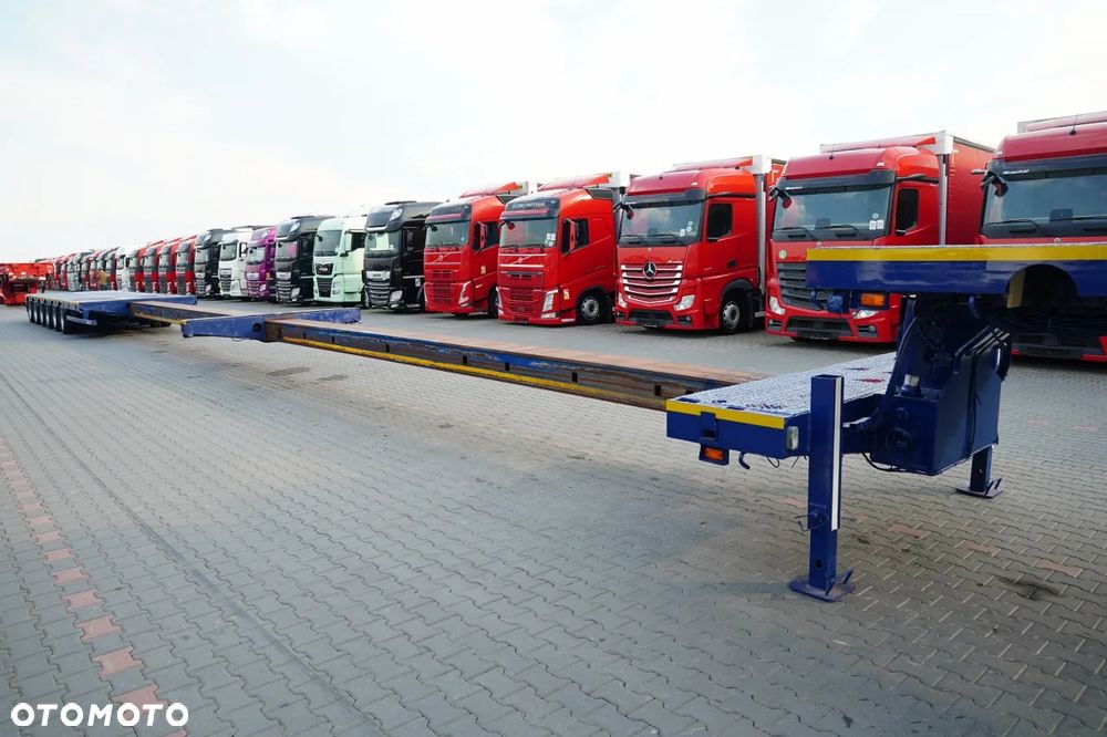 Nooteboom / NISKOPODWOZIE / ROZCIĄGANA / LAWETA / 33 M / 6 OSI /  OSIE SKRĘTNE / SAF /  DMC 85 000 KG - 6