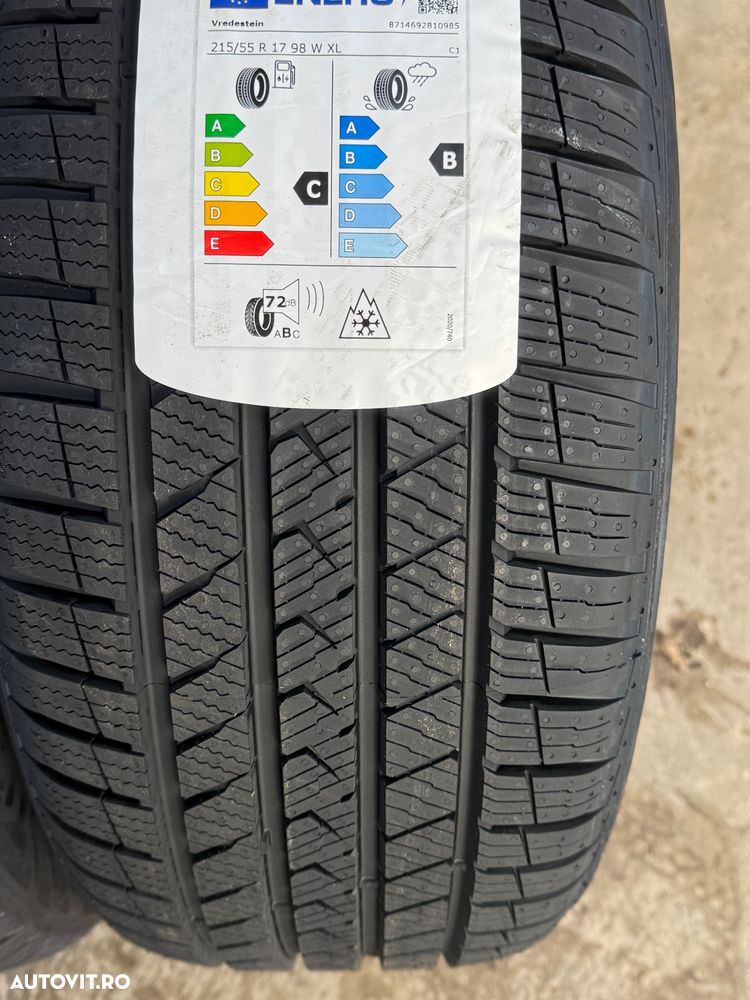 Vând 4 anvelope 215/55/17 vredestein allseason noi - 3