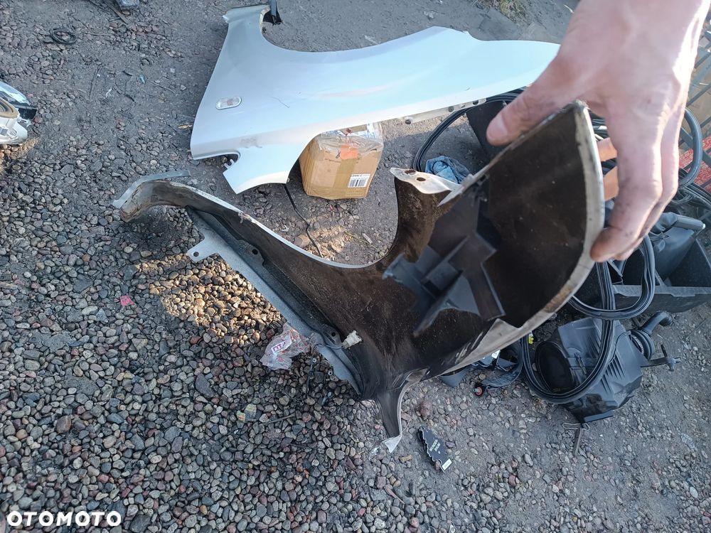 FORD FOCUS MK2 2005R BŁOTNIK PRZEDNI LEWY PRAWY SREBRNY - 5