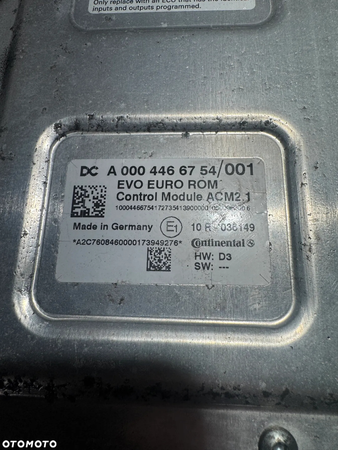 Sterownik Komputer Moduł ACM2.1 Mercedes Actros MP4 Atego A0004466754 - 3