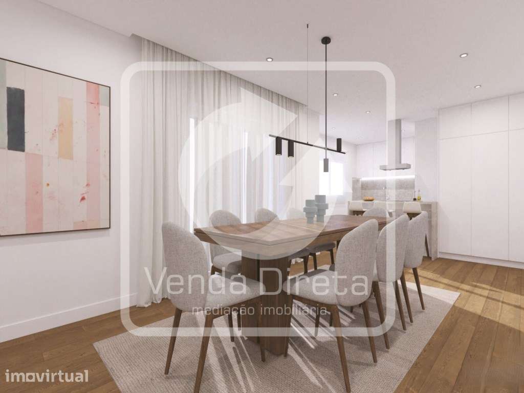 Apartamento T3+2 Duplex Novo com 228.5 m² | Varandas, Garagem e Exc... - Grande imagem: 2/24