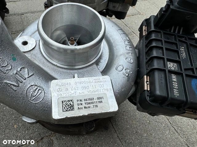 Mercedes OM642 A 6420901100 867552 turbina OK GWARANCJA! - 3
