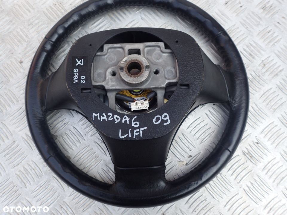 KIEROWNICA SKÓRA MULTIFUNKCJA MAZDA 6 LIFT 09- RADOM - 3