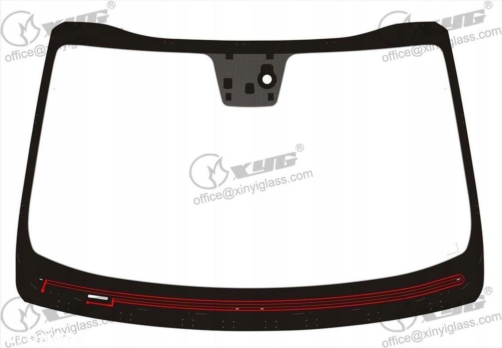 SZYBA CZOŁOWA KIA SORENTO III 2015- GRZANA+SENSOR - 1