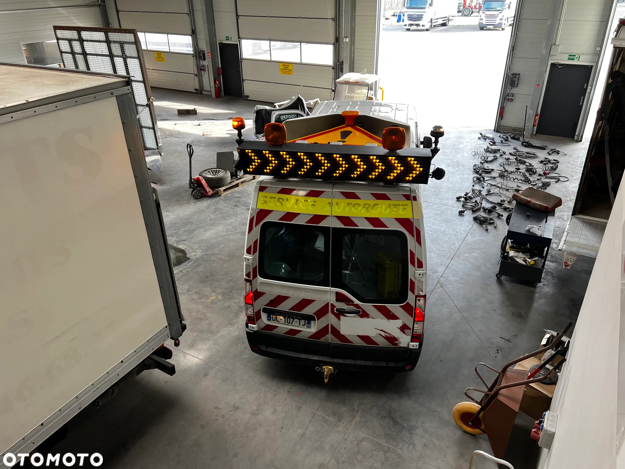 Znak, lampy ostrzegawcze, składane roboty drogowe - 14