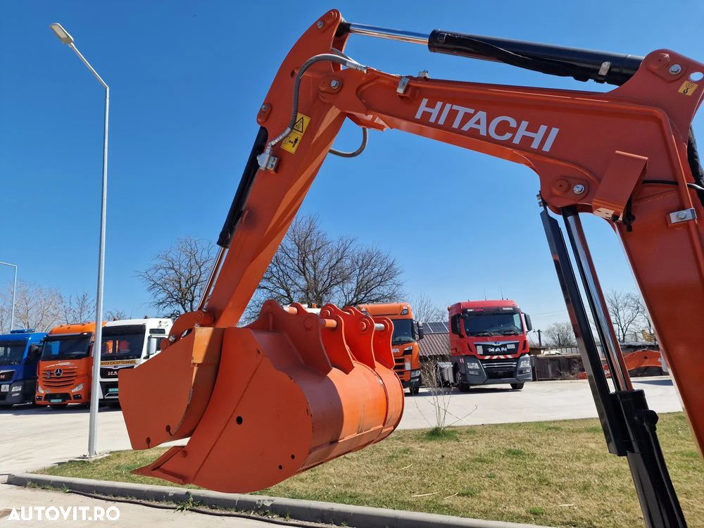 Hitachi 2,8t, PROTMOTIE-CUPLA RAPIDA+3 cupe, ZX26U-6, 2025, Instalatia picon, Grantie 2 ani, Posibilitate leasing 5 ani-PROMOTIE 36.500 EUR+Tva - 13