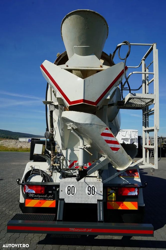 Mercedes-Benz AROCS 3241 / 8x4 / BETONIERĂ / LIEBHERR / CUTIE DE VITEZE MANUALĂ / - 13