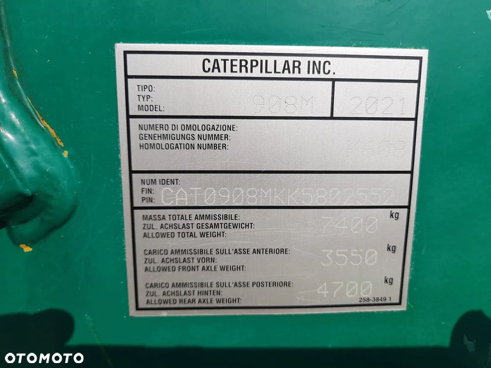 Caterpillar 908 M (2021r) CAT 906 H2 M 907 H2 M - 6