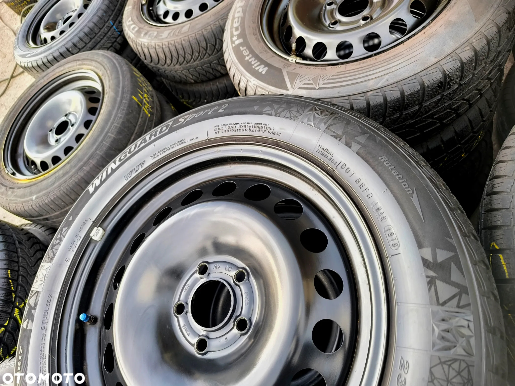 5x108 Felgi Stalowe Stal 17 Koła zimowe zima FORD MONDEO MK5 KUGA I II 2 GALAXY MK3 III SMAX II 2 VOLVO S60 CROSS COUNTRY CC V60 CC XC70 III 3 Legnica ALU-RAD 235/55 7mm - 5
