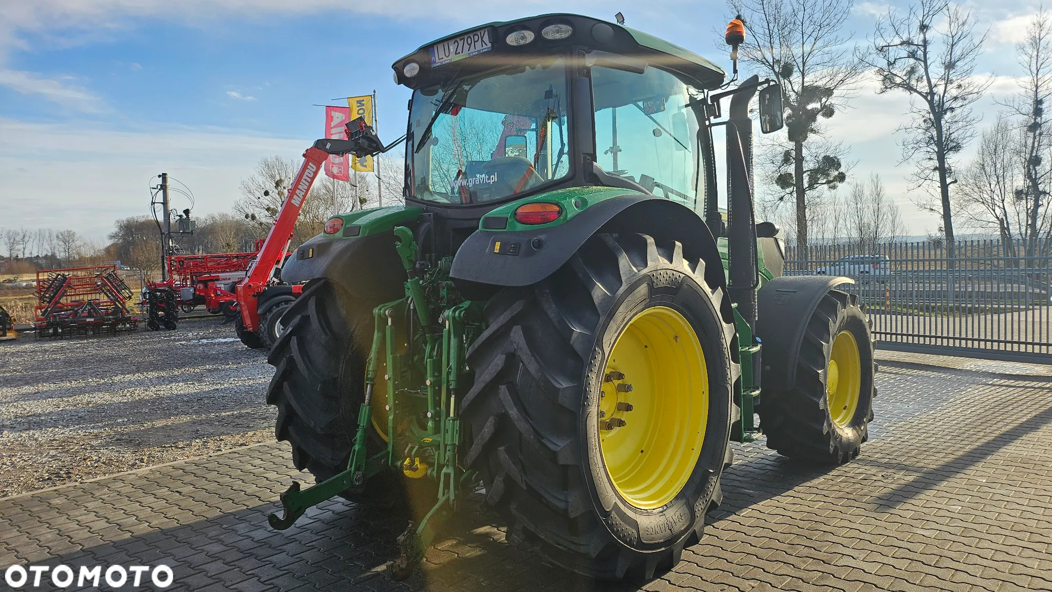 John Deere JD 6150R, 6-cyl, TLS, HCS, AutoTrac Ready, autentyczny przebieg - 11