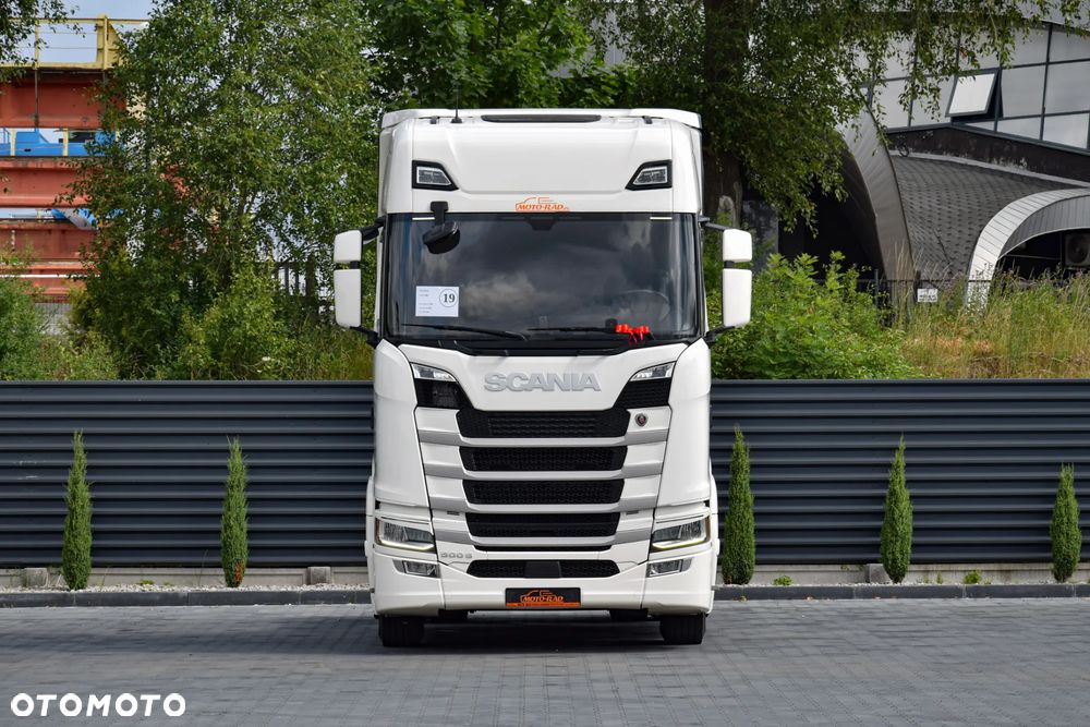Scania 500S / FULL AIRMATIC / HYDRAULIKA / RETARDER / KLIMATYZACJA POSTOJOWA / ACC / KLIMA / 2 ZBIORNIKI PALIWA / FULL LEDY / FULL SPOILERY / SERWISOWANA / SPROWADZONA - 2