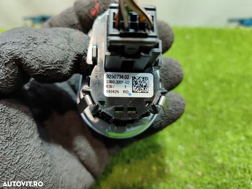 BUTON START / STOP BMW SERIA 1 F20 118D SE 2.0 DIESEL 2012 COD OEM 9250734 / 9250734-02 / HATCHBACK 2011-2019 - 8