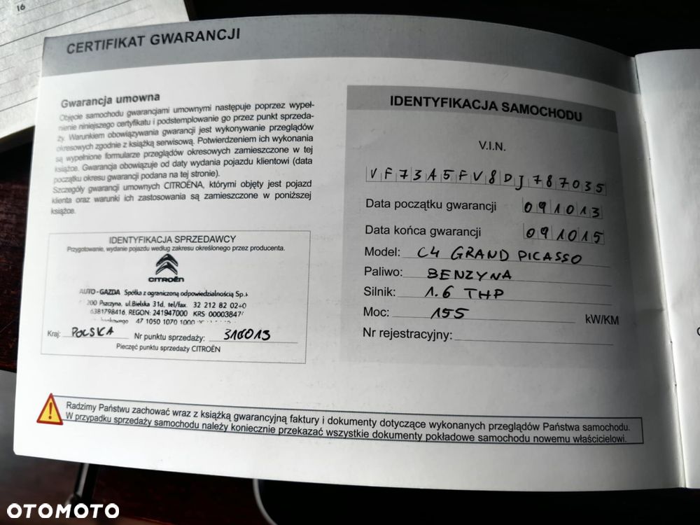 Citroën C4 Grand Picasso 1.6 THP Exclusive - 10