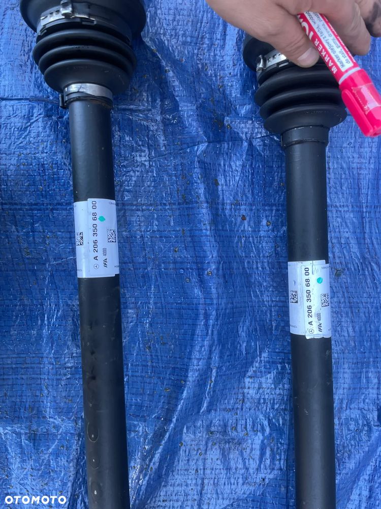 MERCEDES W206 półoś a2063506800 tył prawy lewy - 3