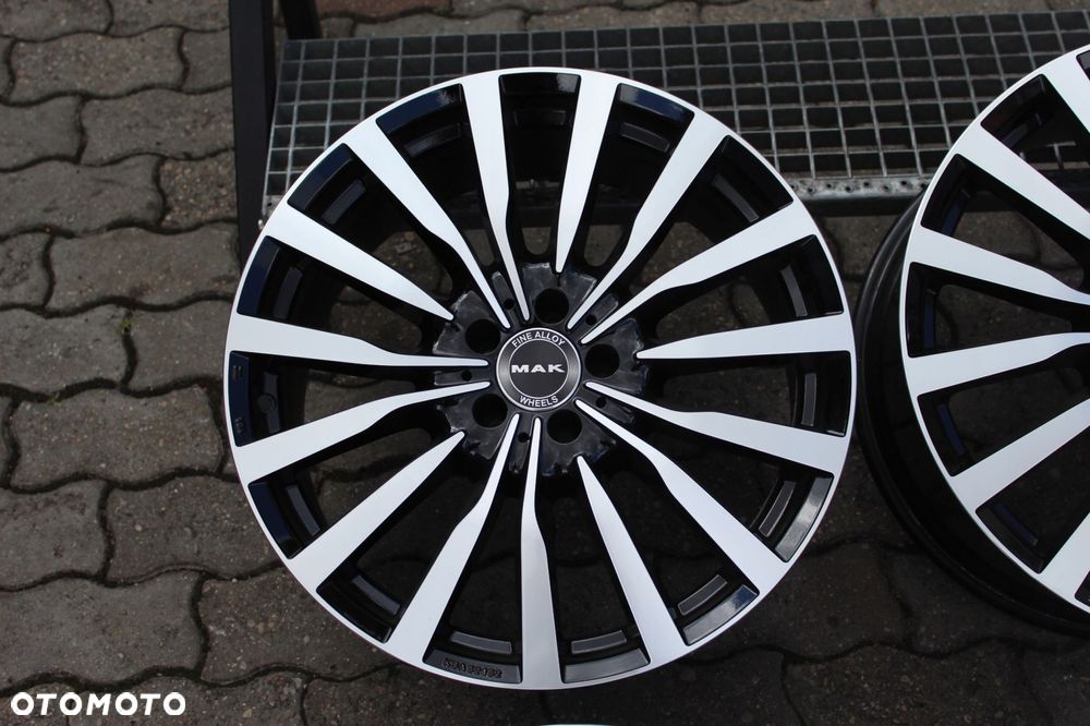 mak 20cali 5x112 et22 9,5j mercedes glc glk 204x gle h1gle r w251 sls w177 - 3