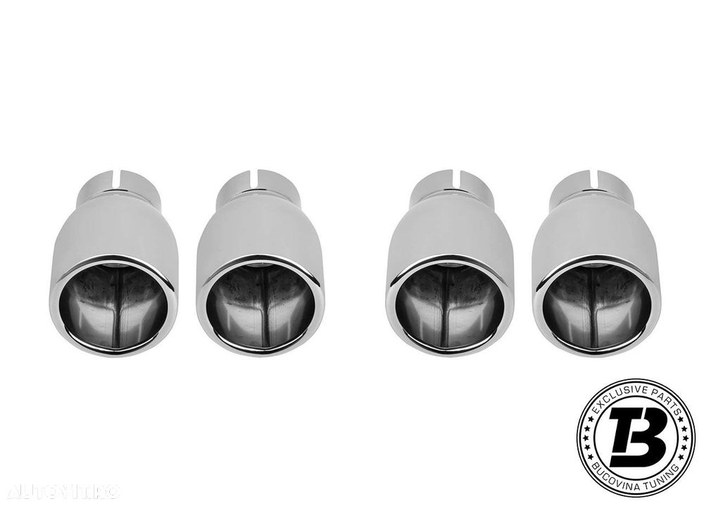 Difuzor Bara Spate cu Ornamente compatibil cu BMW Seria 5 G30 G31 M5 Design - 12