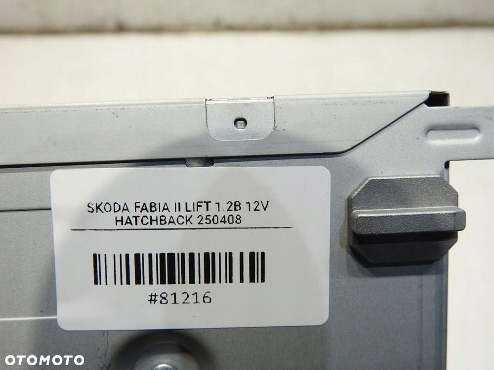 RADIO CD SKODA FABIA II 5J0035161C - 4