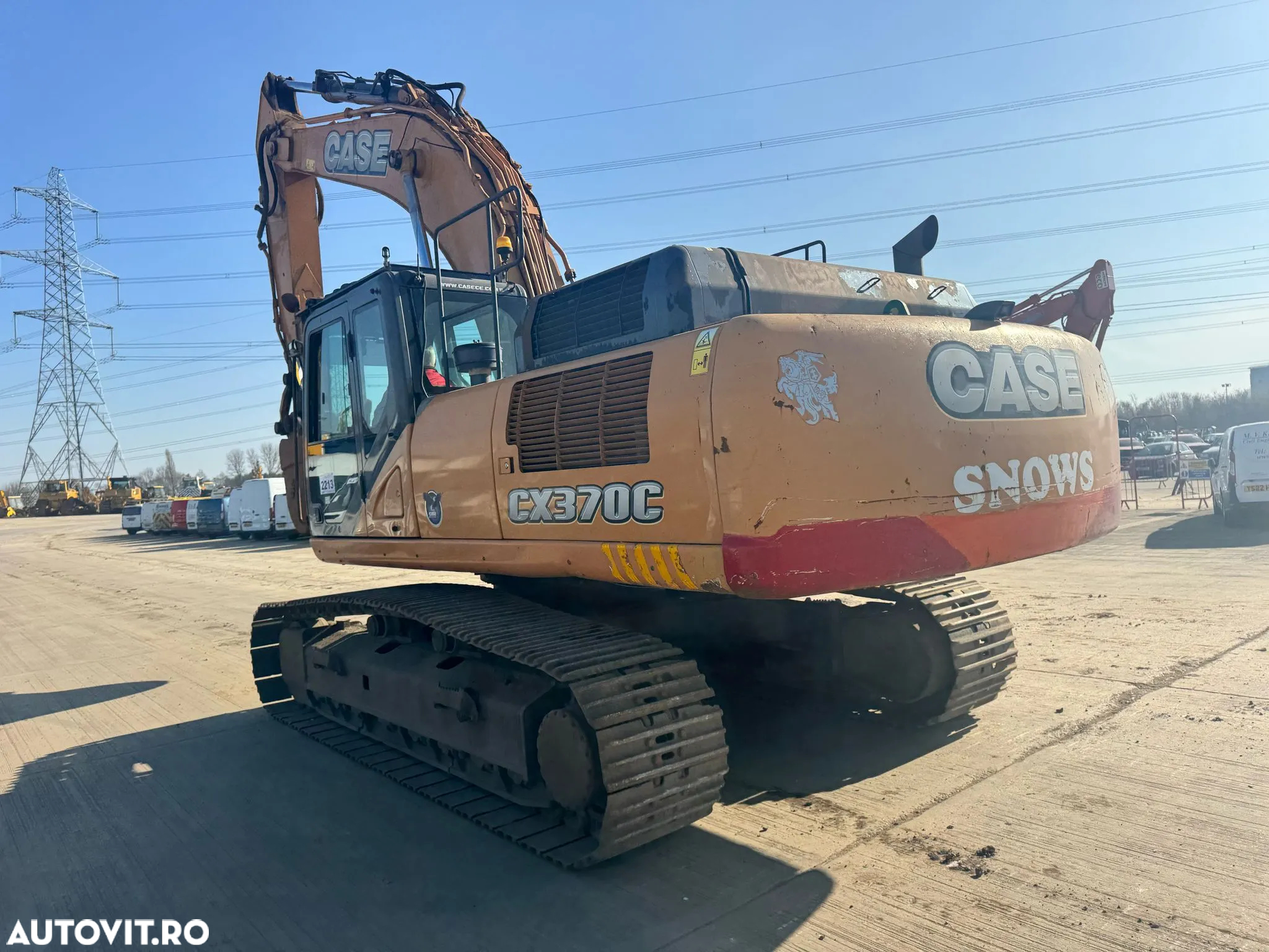 Case CX 370 C Excavator pe șenile - 4