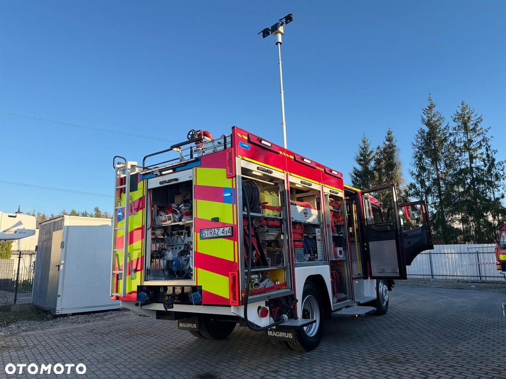 Mercedes-Benz Mercedes Atego GBA Wóz Strażacki 3t wody, Wysokie prześwity, Maszt oświetleniowy - 8