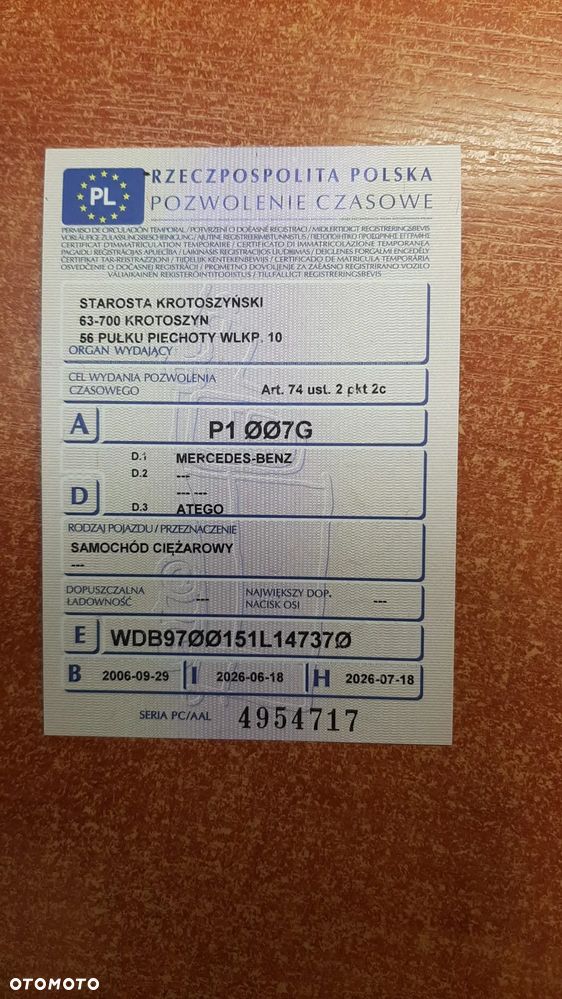 Mercedes-Benz Mercedes-Benz  atego 815 - 6
