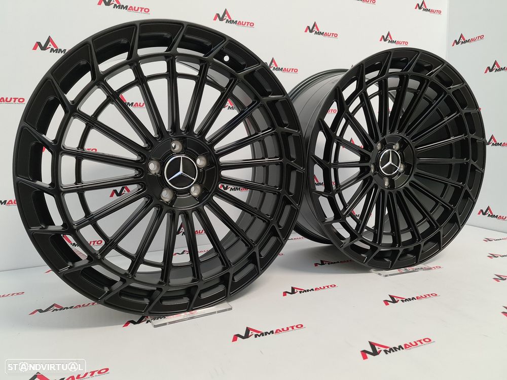 Jantes Mercedes Classe S S580 SRX06 Preto 22 - 2