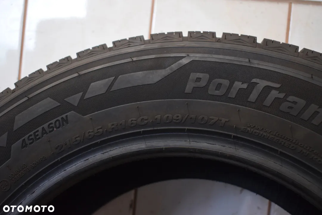 R16C 215/65 Kumho PorTran 4S CX11 Van 2022r Wysyłka gratis! - 4