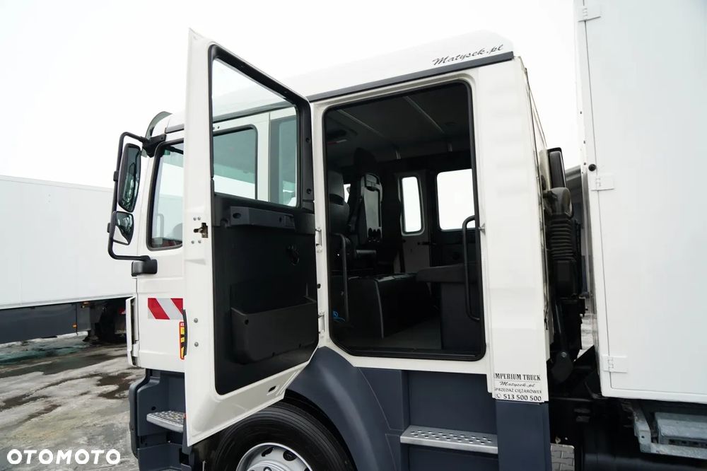 MAN TGM 18.340 / 4X2 / 3 STRONNA WYWROTKA / HYDROBURTA / BRYGADÓWKA 7 MIEJSC / BORDMATIC - 33