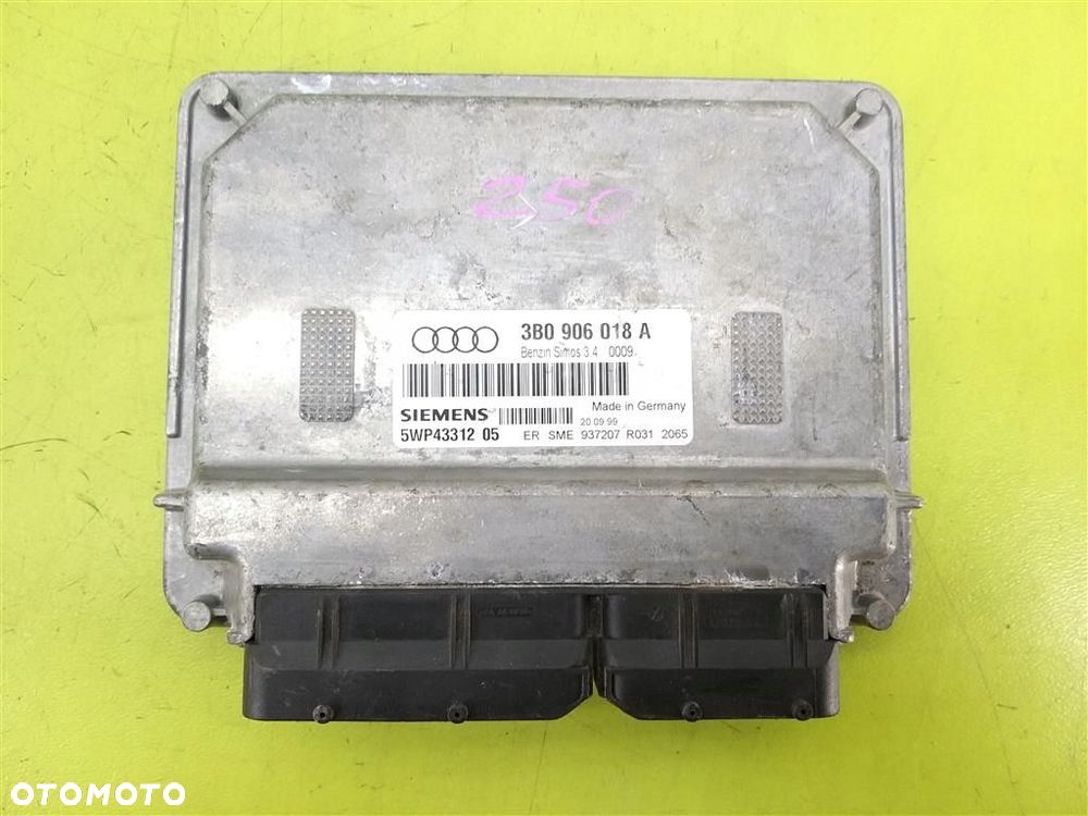 Komputer sterownik silnika Audi A4 1995-2001 1,6 B 5WP4331205 ORYGINAŁ - 1