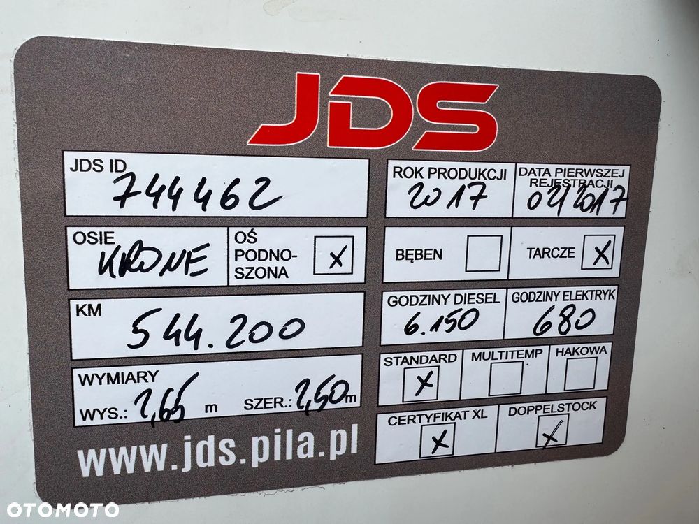 Krone Chłodnia ,Doppelstock ,Thermo King SLXe400 - 25