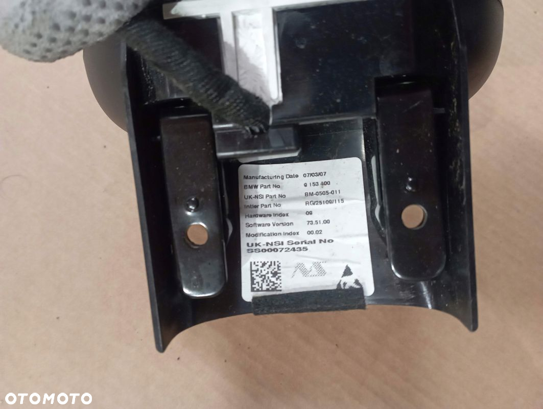 MINI COOPER R56 LICZNIK OBROTOMIERZ ZEGAR EUROPA 9153400 - 4