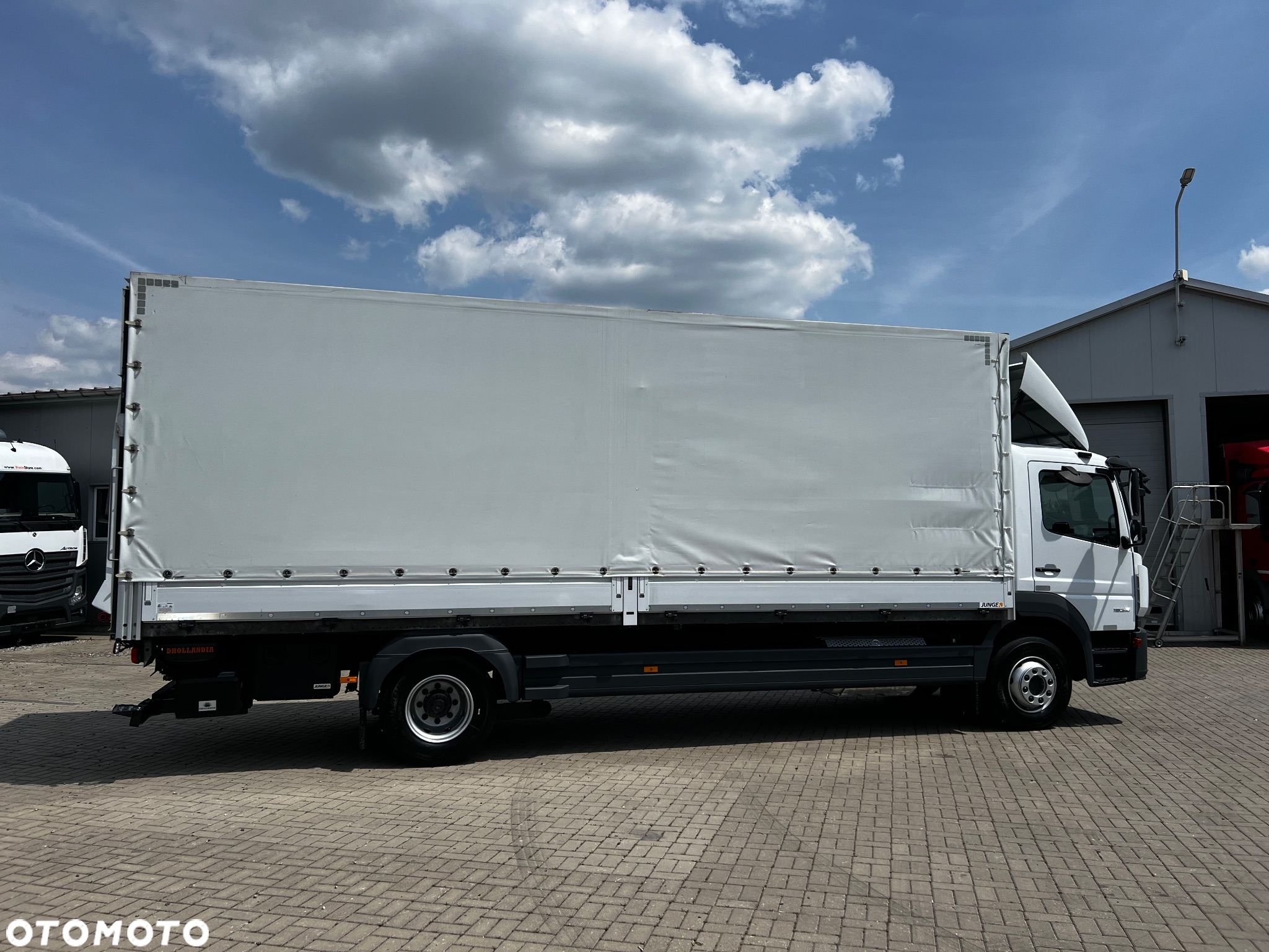 Mercedes-Benz ATEGO 1524 BURTO-PLANDEKA 7.3m WINDA - 13