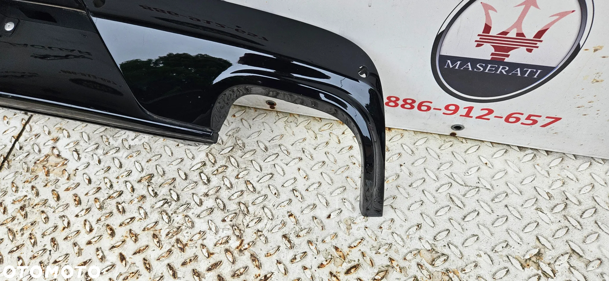 Jaguar XJ 351 LIFT 2015-2019 R-SPORT Dyfuzor zderzaka tylnego Spojler zderzaka tył pod 4x PDC  FW9M-17A894-AA - 11