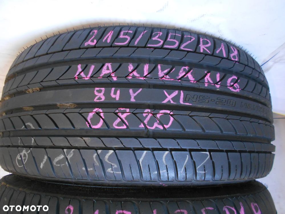 OPONY 215/35R18 NANKANG NOBLE SPORT XL NS20 DOT 0820 8.4MM - 2