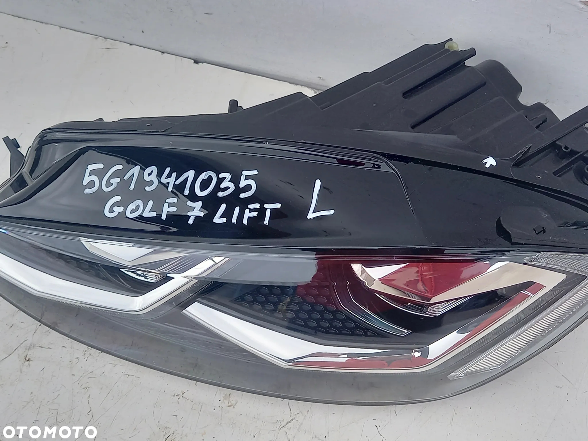 Lampa lewy przód VW Golf VII Lift 5G1941035 EU - 5
