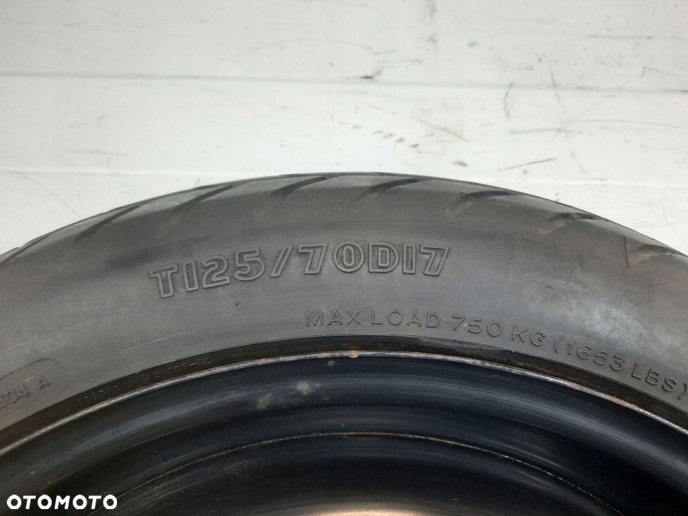 KOŁO DOJAZDOWE DOJAZDÓWKA 17 125/70 5x114.3 2170602 TOYOTA AURIS 1 I - 7