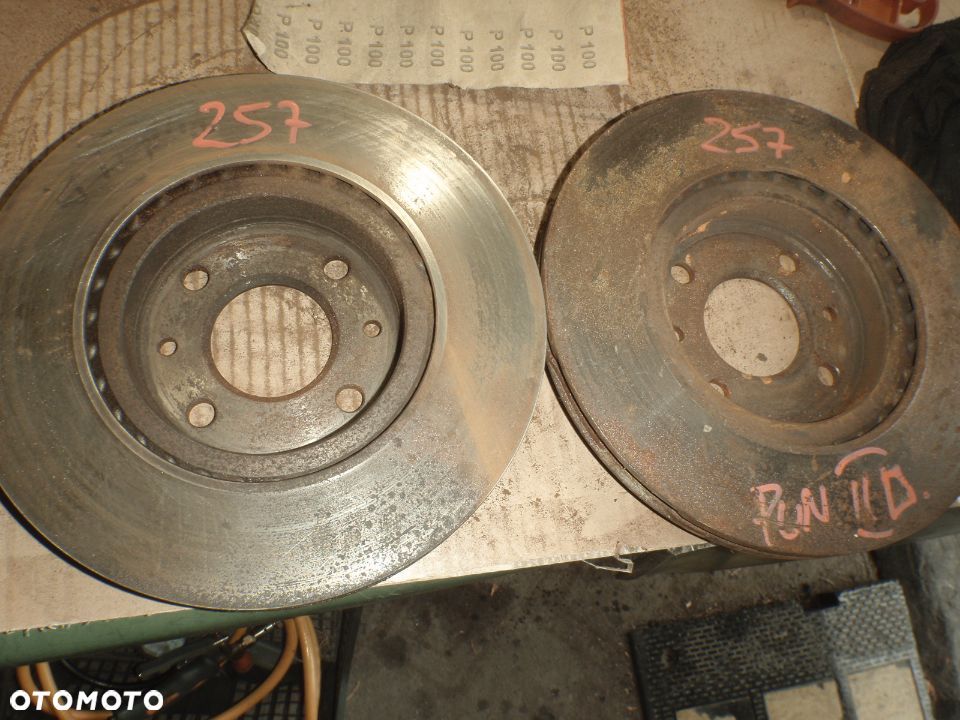 tarcze tarcza bęben hamulcowy fiat grande punto evo 500 mito doblo Qubo nemo fiorino orginał - 6