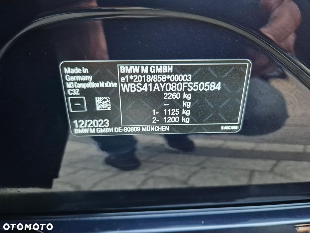 BMW M3 M Competition xDrive sport - 27