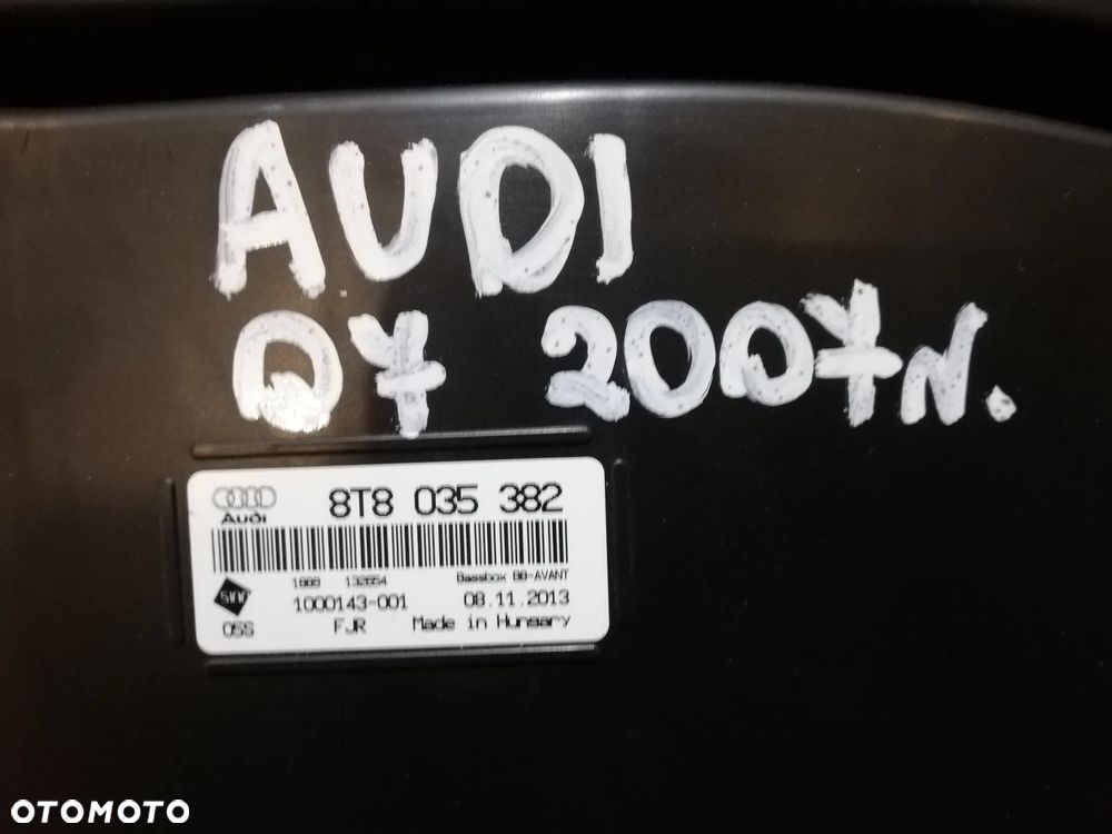 Audi A4 B8 A5 Q7 głośnik subwoofer tuba 8T8035382 - 2