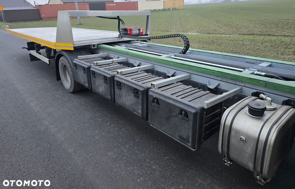 Platforma aluminiowa hydrauliczna 660x220cm NOWA zjeżdżana Laweta Najazd - 5