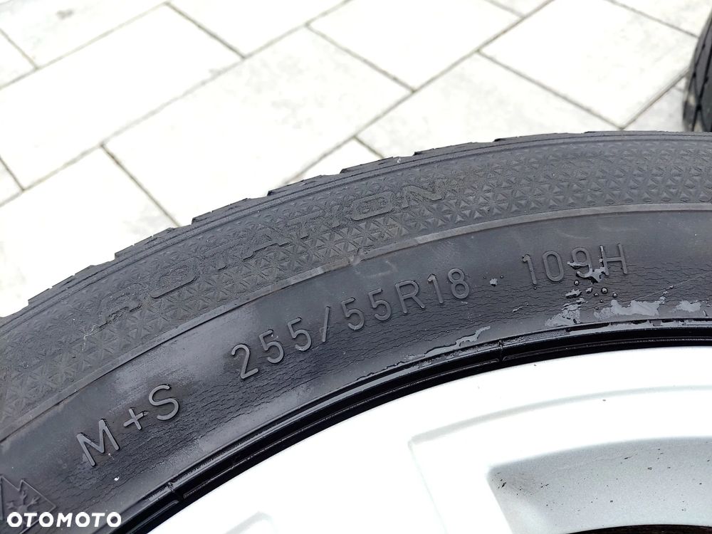 FELGI Z OPONAMI KOŁA ALUMINIOWE MERCEDES W251 R-KLASA R18 5X112 66.6 mm OPONY 255/55 ZIMA NR5 - 6