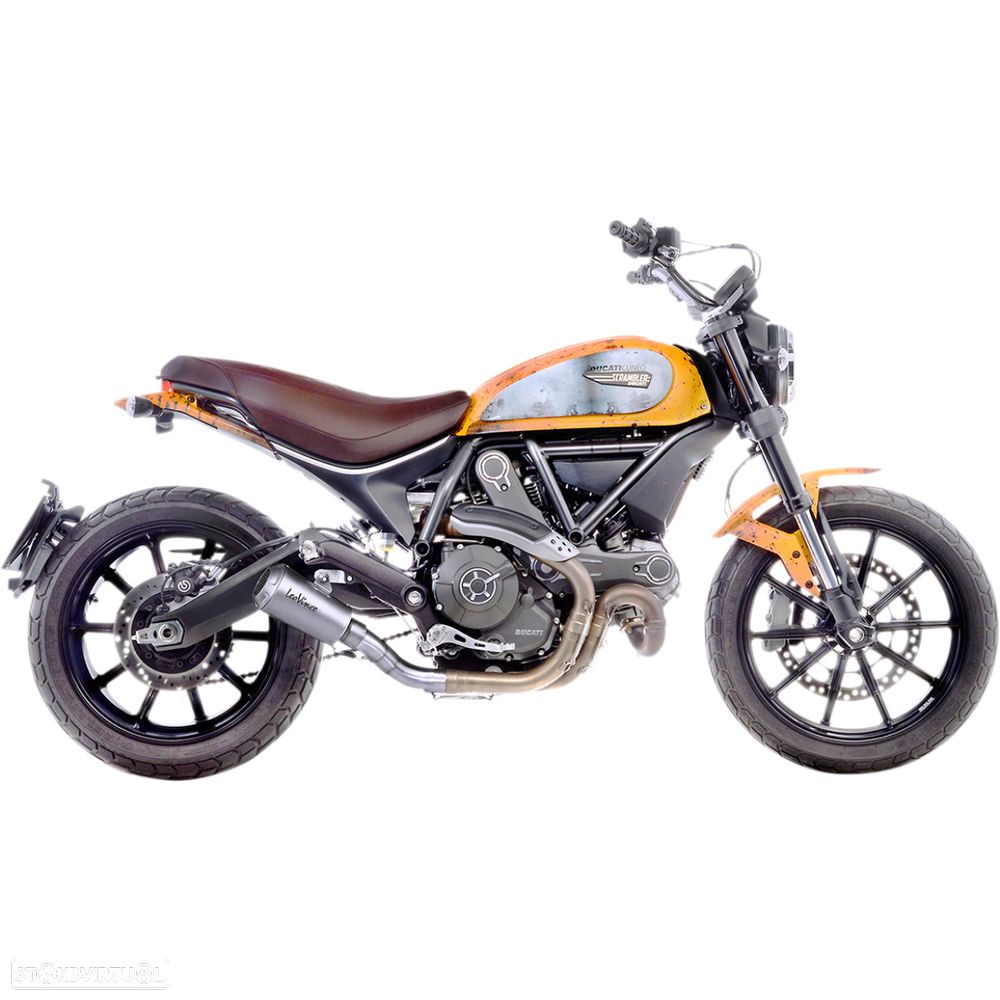 ponteira escape leovince ducati monster 797 / scrambler 803 - 15206 - 1