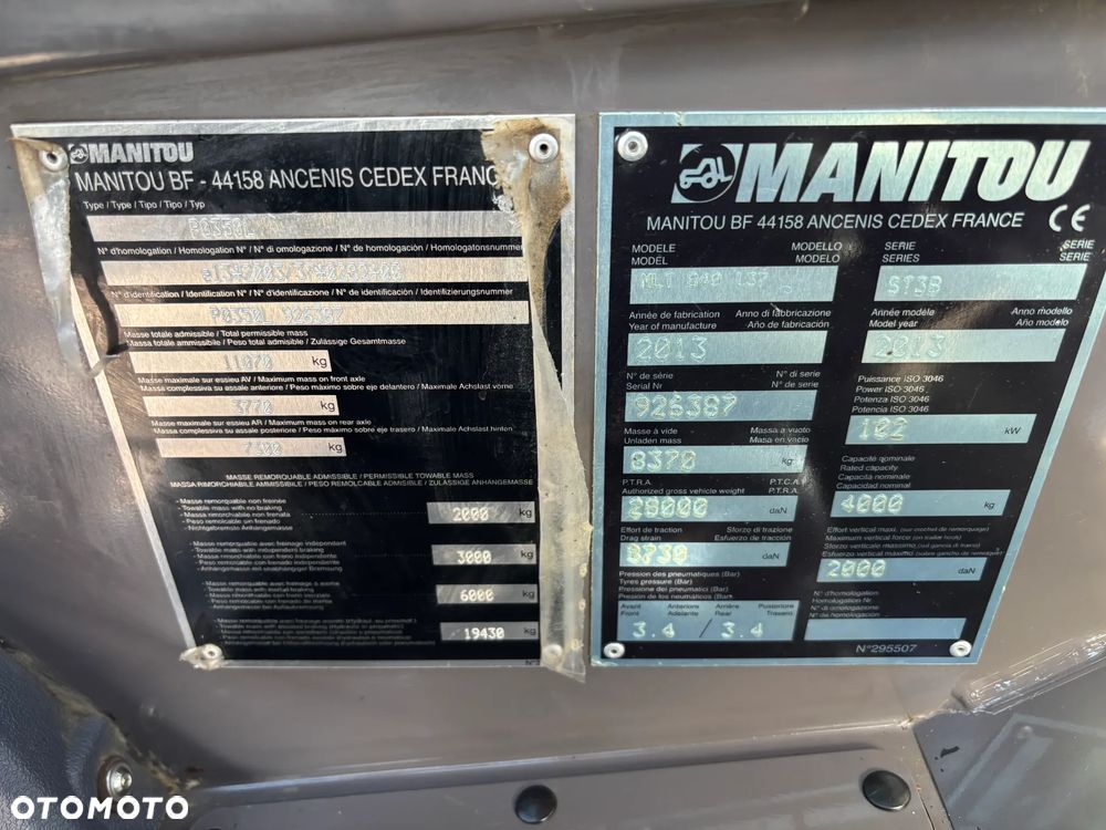 Manitou MLT 840-137 ELITE | 2013 | KLIMA | ORYGINAŁ | 5928 MTH | IDEAŁ - 23