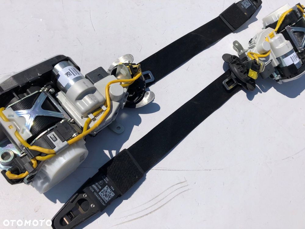 pasy bezpieczeństwa czarne audi a6 c7 seat belts - 8