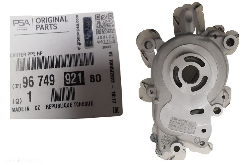 FABRYCZNIE NOWA ORYGINALNA OBUDOWA NAPĘDU POMPY WTRYSKOWEJ FIAT CITROEN PEUGEOT  9674992180 - 1